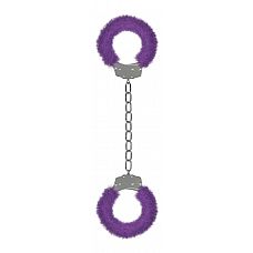   Beginner s Legcuffs Furry Purple 
          .