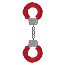 <strong>Красные пушистые наручники OUCH! Red</strong> <br />
Плюшевые наручники отлично подойдут паре, предпочитающей экстремальные ролевые игры.<div class="charTableblock"><div><span>Материал</span>: металл</div><div><span>Цвет</span>: красный, розовый</div><div><span>Производитель</span>: OUCH by Shots Media BV, Нидерланды</div></div> Красные пушистые наручники OUCH! Red
Плюшевые наручники отлично подойдут паре, предпочитающей экстремальные ролевые игры.