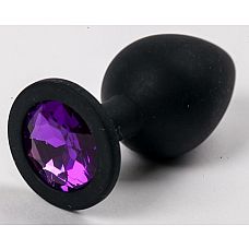 <strong>Пробка силиконовая черная с фиолетовым стразом 8,2 х 3,5 см 47136-MM</strong> <br />
<div class="charTableblock"><div><span>Длина, см</span>: 8,2</div><div><span>Диаметр, см</span>: 3,5</div><div><span>Материал</span>: силикон</div><div><span>Цвет</span>: черный</div><div><span>Особенности</span>: пробка; ювелирка</div><div><span>Особенности</span>: без вибрации; гладкая</div><div><span>Длина, см</span>: 5-8</div><div><span>Диаметр, см</span>: 3</div><div><span>Цвет кристалла</span>: голубой/синий/фиолетоый</div></div> Пробка силиконовая черная с фиолетовым стразом 8,2 х 3,5 см 47136-MM