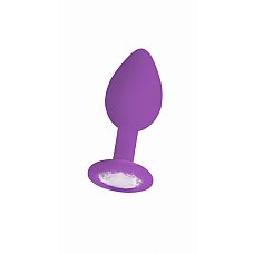 �������� ������ OUCH! Regular Diamond Butt Plug Purple SH-OU181PUR 
