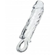 <strong>Прозрачная насадка с петлёй для фиксации - 14 см.</strong> <br />
Прозрачная насадка с петлёй для фиксации.<div class="charTableblock"><div><span>Материал</span>: TPE / TPR</div><div><span>Диаметр, см</span>: 2.00</div><div><span>Диаметр, см</span>: 2</div><div><span>Производитель</span>: ToyFa, Китай</div></div> Прозрачная насадка с петлёй для фиксации - 14 см.
Прозрачная насадка с петлёй для фиксации.