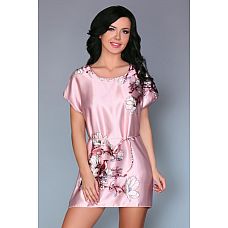 <strong>Нежно-розовая сорочка Amalia с цветочным рисунком</strong> <br />
Сорочка из искусственного шелка, свободного кроя с цветочным рисунком.<div class="charTableblock"><div><span>Размер</span>: S (42-44); M (44-46); L (46-48)</div><div><span>Цвет</span>: красный, розовый</div><div><span>Производитель</span>: Livia Corsetti, Польша</div><div><span>В наличии</span>: S-M-L, нежно-розовый</div></div> Нежно-розовая сорочка Amalia с цветочным рисунком
Сорочка из искусственного шелка, свободного кроя с цветочным рисунком.