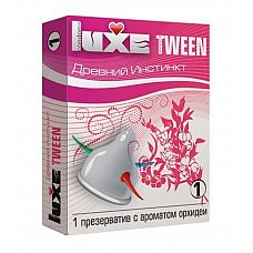 <strong>Презерватив Luxe Tween Древний инстинкт с ароматом орхидеи - 1 шт.</strong> <br />
Универсальный презерватив, обладающий одновременно высокой эластичностью и прочностью, что делает использование максимально безопасным.<div class="charTableblock"><div><span>Производитель</span>: Luxe, Китай</div></div> Презерватив Luxe Tween Древний инстинкт с ароматом орхидеи - 1 шт.
Универсальный презерватив, обладающий одновременно высокой эластичностью и прочностью, что делает использование максимально безопасным.