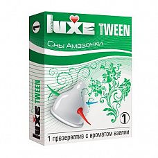 <strong>Презерватив Luxe Tween Сны амазонки с ароматом азалии - 1 шт.</strong> <br />
Универсальный презерватив, обладающий одновременно высокой эластичностью и прочностью, что делает использование максимально безопасным.<div class="charTableblock"><div><span>Производитель</span>: Luxe, Китай</div></div> Презерватив Luxe Tween Сны амазонки с ароматом азалии - 1 шт.
Универсальный презерватив, обладающий одновременно высокой эластичностью и прочностью, что делает использование максимально безопасным.