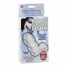 <strong>Вибронасадка с клиторальным стимулятором Maximus Enhancement System Crystal Rider 1611-30BXSE</strong> <br />
Прозрачная вибронасадка с клиторальным стимулятором.<div class="charTableblock"> </div> Вибронасадка с клиторальным стимулятором Maximus Enhancement System Crystal Rider 1611-30BXSE
Прозрачная вибронасадка с клиторальным стимулятором.