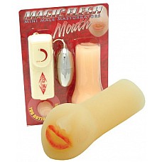 <strong>Ротик-мастурбатор натуральный ( Dream toys 50314)</strong> <br />
Ротик-мастурбатор из материала *живое тело*. Очень мягкий, нежный и очень миниатюрный: длина 11 см, диаметр 3,5 см. Диаметр входного отверстия 0,5 см, за счет эластичности материала растягивается до 6 см. В комплект входит вибро-яйцо, которое можно вставить в отверстие сзади. Вибро-яйцо с выносным пультом управления вибрацией, для него требуется две батарейки АА.<div class="charTableblock"> </div> Ротик-мастурбатор натуральный ( Dream toys 50314)
Ротик-мастурбатор из материала *живое тело*. Очень мягкий, нежный и очень миниатюрный: длина 11 см, диаметр 3,5 см. Диаметр входного отверстия 0,5 см, за счет эластичности материала растягивается до 6 см. В комплект входит вибро-яйцо, которое можно вставить в отверстие сзади. Вибро-яйцо с выносным пультом управления вибрацией, для него требуется две батарейки АА.