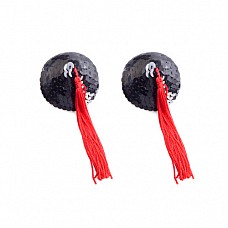 <strong>Черные пэстисы с длинными кисточками YTS-55BLK</strong> <br />
Интригующий и притягательный аксессуар для женщин,черные пэстисы в форме кружков с мягкими кисточками по центру,расшиты пререливающимися пайетками.<div class="charTableblock"> </div> Черные пэстисы с длинными кисточками YTS-55BLK
Интригующий и притягательный аксессуар для женщин,черные пэстисы в форме кружков с мягкими кисточками по центру,расшиты пререливающимися пайетками.