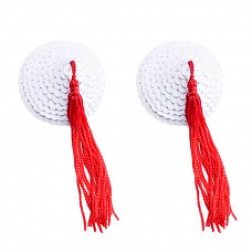 <strong>Белые пэстисы с длинными кисточками YTS-55WHT</strong> <br />
Интригующий и притягательный аксессуар для женщин,белые пэстисы в форме кружков с мягкими кисточками по центру,расшиты пререливающимися пайетками.<div class="charTableblock"> </div> Белые пэстисы с длинными кисточками YTS-55WHT
Интригующий и притягательный аксессуар для женщин,белые пэстисы в форме кружков с мягкими кисточками по центру,расшиты пререливающимися пайетками.