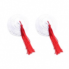 <strong>Бело-красные пэстисы с пайетками YTS-7WHT</strong> <br />
Модные пэстисы с длинными кисточками украшены блестящими пайетками,придадут изюминку и актуальность Вашему образу!Комплект крепится на мягкий двухсторонний скотч,который не входит в комплект.<div class="charTableblock"> </div> Бело-красные пэстисы с пайетками YTS-7WHT
Модные пэстисы с длинными кисточками украшены блестящими пайетками,придадут изюминку и актуальность Вашему образу!Комплект крепится на мягкий двухсторонний скотч,который не входит в комплект.