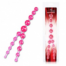 <strong>Розовые анальные бусы CRAZY PLEASURE EF-T015</strong> <br />
Яркие розовые анальные бусы с шариками разного диаметра.<div class="charTableblock"><div><span>Длина, см</span>: 16.5</div><div><span>Диаметр, см</span>: 3</div><div><span>Материал</span>: TPE / TPR</div><div><span>Цвет</span>: красный/розовый</div><div><span>Особенности</span>: цепочки, бусы</div><div><span>Особенности</span>: двухсторонний</div><div><span>Длина, см</span>: 13-16</div><div><span>Диаметр, см</span>: 3</div></div> Розовые анальные бусы CRAZY PLEASURE EF-T015
Яркие розовые анальные бусы с шариками разного диаметра.