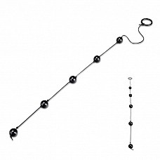 <strong>Анальные бусы с черными шариками BLACK MADNESS EF-T029-BLK</strong> <br />
Бусы для анальной стимуляции c пятью пластиковыми бусинами черного цвета.<div class="charTableblock"><div><span>Диаметр, см</span>: 1.8</div><div><span>Материал</span>: пластик</div><div><span>Цвет</span>: черный</div><div><span>Особенности</span>: шарики</div><div><span>Диаметр, см</span>: меньше 2</div></div> Анальные бусы с черными шариками BLACK MADNESS EF-T029-BLK
Бусы для анальной стимуляции c пятью пластиковыми бусинами черного цвета.