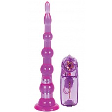 <strong>Вибро-ёлка SLIDERS LONG фиолетовая</strong> <br />
Упругая, гибкая, ласкающая – всё это об этом восхитительном анальном стимуляторе, выполненном в форме ёлочки. <br><br>
Имея удлинённый мягкий кончик, он с лёгкостью, глубоко и совершенно безболезненно проникнет в попку. Да так, что вас накроет волна сексуального возбуждения! <br><br>
Не противьтесь ей, а, наоборот, превратите в девятый вал ощущений. И нужно ведь для этого лишь усилить вибрацию при помощи выносного пульта управления.
<div class="charTableblock"><div><span>Длина, см</span>: 21</div><div><span>Диаметр, см</span>: 3</div><div><span>Материал</span>: TPE / TPR</div><div><span>Цвет</span>: другой</div><div><span>Особенности</span>: цепочки, бусы</div><div><span>Особенности</span>: с вибрацией</div><div><span>Длина, см</span>: 21-24</div><div><span>Диаметр, см</span>: 3</div></div> Вибро-ёлка SLIDERS LONG фиолетовая
Упругая, гибкая, ласкающая – всё это об этом восхитительном анальном стимуляторе, выполненном в форме ёлочки. <br><br>
Имея удлинённый мягкий кончик, он с лёгкостью, глубоко и совершенно безболезненно проникнет в попку. Да так, что вас накроет волна сексуального возбуждения! <br><br>
Не противьтесь ей, а, наоборот, превратите в девятый вал ощущений. И нужно ведь для этого лишь усилить вибрацию при помощи выносного пульта управления.