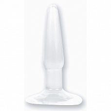 <strong>Гелевая анальная пробка Butt Plug Small, 10 см</strong> <br />
Анальная вставка маленького Размера.<div class="charTableblock"><div><span>Длина, см</span>: 10</div><div><span>Диаметр, см</span>: 2</div><div><span>Материал</span>: ПВХ (PVC)</div><div><span>Цвет</span>: прозрачный</div><div><span>Особенности</span>: пробка</div><div><span>Особенности</span>: без вибрации</div><div><span>Длина, см</span>: 9-12</div><div><span>Диаметр, см</span>: 2</div></div> Гелевая анальная пробка Butt Plug Small, 10 см
Анальная вставка маленького Размера.