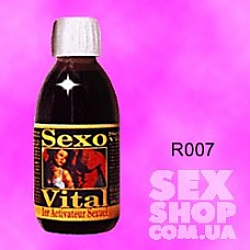<strong>Sexo Vital, 200 мл</strong> <br />
Благодаря своему составу является идеальным возбуждающим средством для "донжуанов", а также людей пожилого возраста.<div class="charTableblock"> </div> Sexo Vital, 200 мл
Благодаря своему составу является идеальным возбуждающим средством для "донжуанов", а также людей пожилого возраста.