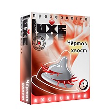 <strong>Презервативы Luxe №1 Чертов Хвост</strong> <br />
Универсальный презерватив, обладающий одновременно высокой эластичностью и прочностью, что делает использование максимально безопасным.<div class="charTableblock"><div><span>Производитель</span>: Luxe, Китай</div><div><span>Количество</span>: 1</div></div> Презервативы Luxe №1 Чертов Хвост
Универсальный презерватив, обладающий одновременно высокой эластичностью и прочностью, что делает использование максимально безопасным.