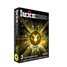 <strong>Презервативы Luxe Овен + Тату</strong> <br />
Универсальный презерватив, обладающий одновременно высокой эластичностью и прочностью, что делает использование максимально безопасным.<div class="charTableblock"><div><span>Производитель</span>: Luxe, Китай</div><div><span>Количество</span>: 3</div></div> Презервативы Luxe Овен + Тату
Универсальный презерватив, обладающий одновременно высокой эластичностью и прочностью, что делает использование максимально безопасным.