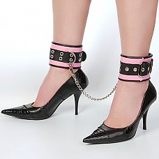 <strong>Оковы кожаные розовые с черным широким ремешком, соединенные цепочкой длиной 35см 3072-14</strong> <br />
Изготавливаются из натуральной кожи с велюровой подкладкой.<div class="charTableblock"><div><span>Материал</span>: кожа</div><div><span>Цвет</span>: красный, розовый</div></div> Оковы кожаные розовые с черным широким ремешком, соединенные цепочкой длиной 35см 3072-14
Изготавливаются из натуральной кожи с велюровой подкладкой.