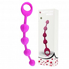 <strong>Силиконовая цепочка Classic Pretty Love Beeds BI-014214</strong> <br />
<br>Производитель: <b>Baile</b><br/><div class="charTableblock"><div><span>Длина, см</span>: 13</div><div><span>Диаметр, см</span>: 1.7</div><div><span>Материал</span>: силикон</div><div><span>Цвет</span>: красный/розовый</div><div><span>Особенности</span>: цепочки, бусы</div><div><span>Длина, см</span>: 13-16</div><div><span>Диаметр, см</span>: меньше 2</div></div> Силиконовая цепочка Classic Pretty Love Beeds BI-014214
<br>Производитель: <b>Baile</b><br/>