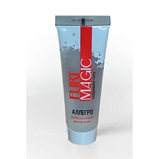 <strong>Магия флирта «Аллегро» возбуждающий для мужчин 50мл лубрикант-гель</strong> <br />
Возбуждающий эффект, с комфортным скольжением, вызывает ощущение яркого, насыщенного удовольствия.<div class="charTableblock"> </div> Магия флирта «Аллегро» возбуждающий для мужчин 50мл лубрикант-гель
Возбуждающий эффект, с комфортным скольжением, вызывает ощущение яркого, насыщенного удовольствия.