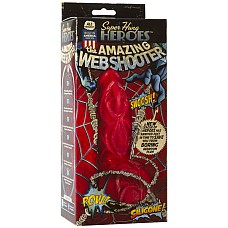  SUPER HUNG HEROES The Amazing Web Shooter Red 8900-02BXDJ 
   SUPER HUNG HEROES " "     .