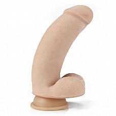 <strong>Изогнутый дилдо FAT BOY</strong> <br />
Толстый дилдо с упругой мошонкой.<div class="charTableblock"><div><span>Длина, см</span>: 13.5</div><div><span>Диаметр, см</span>: 4.5</div><div><span>Материал</span>: TPE / TPR</div><div><span>Цвет</span>: телесный</div><div><span>Особенности</span>: на присоске; с мошонкой</div><div><span>Длина, см</span>: 13-16</div><div><span>Диаметр, см</span>: 4</div></div> Изогнутый дилдо FAT BOY
Толстый дилдо с упругой мошонкой.