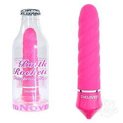 Вибратор в бутылке розовый BOTTLE ROCKETS NOVA EN-AH-0001-01-2 Вибратор в бутылке розовый BOTTLE ROCKETS NOVA EN-AH-0001-01-2