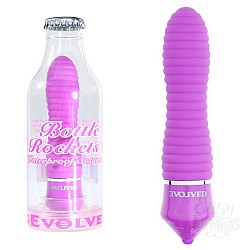 Вибратор в бутылке фиолетовый BOTTLE ROCKETS SATURN EN-AH-0002-02-2 Вибратор в бутылке фиолетовый BOTTLE ROCKETS SATURN EN-AH-0002-02-2