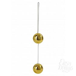  Шарики вагинальные золотистые CANDY BALLS LUX GOLD