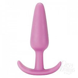 Розовая анальная втулка The Cork Small - 10 см. Розовая анальная втулка The Cork Small - 10 см.