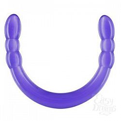 Фиолетовый двусторонний фаллоимитатор DOUBLE DIGGER DONG - 45 см. Фиолетовый двусторонний фаллоимитатор DOUBLE DIGGER DONG - 45 см.