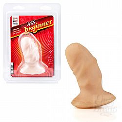Мягкая анальная пробка Ass Beginner - 7.5 см. Мягкая анальная пробка Ass Beginner - 7.5 см.