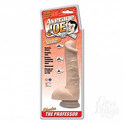 Фаллоимитатор на присоске без вибрации - 15.3 см. Фаллоимитатор на присоске без вибрации - 15.3 см.