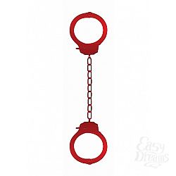 Красные оковы на ноги Pleasure Legcuffs Красные оковы на ноги Pleasure Legcuffs