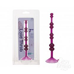 Фиолетовая анальная втулка анальная на присоске - 17,8 см. Фиолетовая анальная втулка анальная на присоске - 17,8 см.