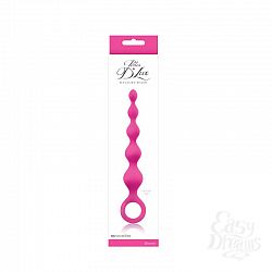 Розовая анальная цепочка Perles D Lux Short - 16,5 см. Розовая анальная цепочка Perles D Lux Short - 16,5 см.