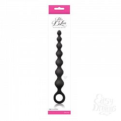Чёрная анальная цепочка Perles D Lux Long - 20,3 см. Чёрная анальная цепочка Perles D Lux Long - 20,3 см.