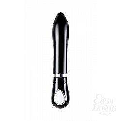 Чёрный вибратор Le Reve - 21,6 см. Чёрный вибратор Le Reve - 21,6 см.