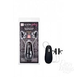 Зажимы на соски Heated Nipple Teasers с нагревательным эффектом с вибрацией черные Зажимы на соски Heated Nipple Teasers с нагревательным эффектом с вибрацией черные