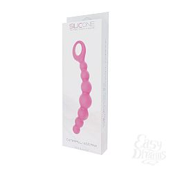 Розовая анальная цепочка CATERPILL-ASS SILICONE PINK - 19,5 см. Розовая анальная цепочка CATERPILL-ASS SILICONE PINK - 19,5 см.