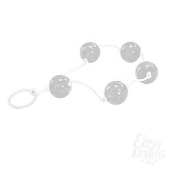  ���������� �������� ������ JAMMY JELLY ANAL LOVE BALLS CRYSTALL - 40 ��.