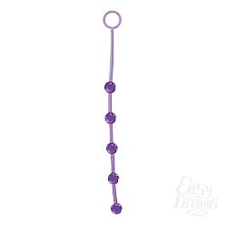  ���������� �������� ������� � 5 �������� JAMMY JELLY ANAL 5 BEADS VIOLET - 38 ��.