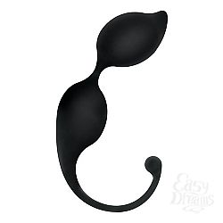 Чёрные вагинальные шарики TRIGGER SILICONE BLACKY Чёрные вагинальные шарики TRIGGER SILICONE BLACKY