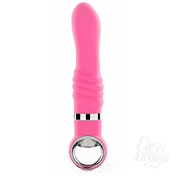 Розовый силиконовый вибратор CHRISTIANE SOUL - 17,8 см. Розовый силиконовый вибратор CHRISTIANE SOUL - 17,8 см.