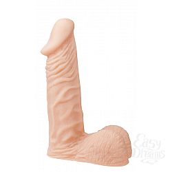 Телесный фаллоимитатор с пышной мошонкой XSKIN 6 PVC DONG - 15 см. Телесный фаллоимитатор с пышной мошонкой XSKIN 6 PVC DONG - 15 см.