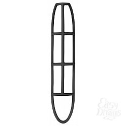 Чёрная насадка-сетка на пенис Чёрная насадка-сетка на пенис