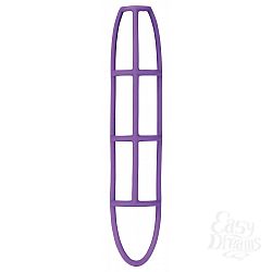 Фиолетовая насадка-сетка на пенис Фиолетовая насадка-сетка на пенис