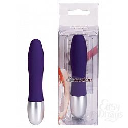 Фиолетовый вибратор Discretion Probe - 11 см. Фиолетовый вибратор Discretion Probe - 11 см.