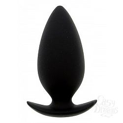  ׸���� �������� ������ BOOTYFUL ANAL PLUG MEDIUM BLACK - 9,8 ��.