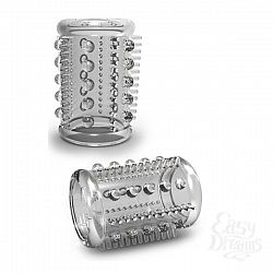 Прозрачная насадка с шипами и шишечками STAY HARD COCK SLEEVE 03 CLEAR Прозрачная насадка с шипами и шишечками STAY HARD COCK SLEEVE 03 CLEAR