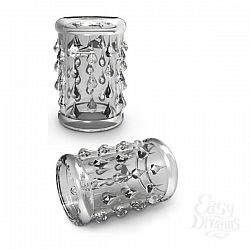 Прозрачная насадка с капельками STAY HARD COCK SLEEVE 05 CLEAR Прозрачная насадка с капельками STAY HARD COCK SLEEVE 05 CLEAR